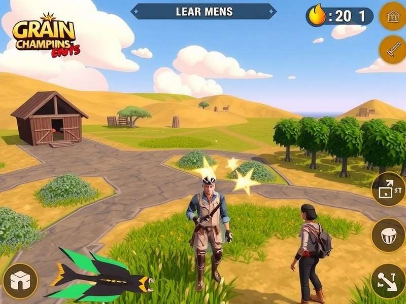 Grain Gathering Champions Game Screenshot